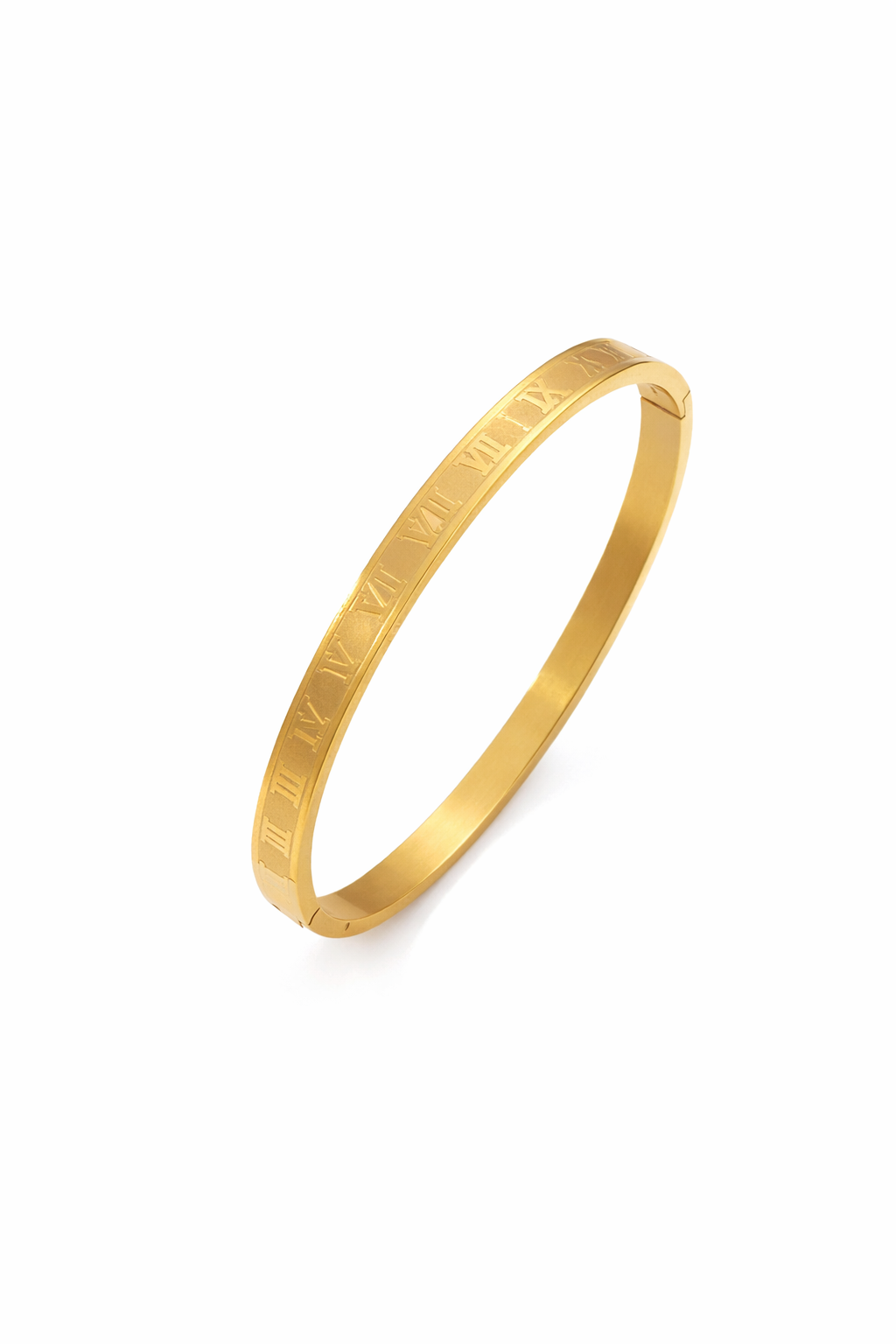 Eterna Roman Gold Bangle